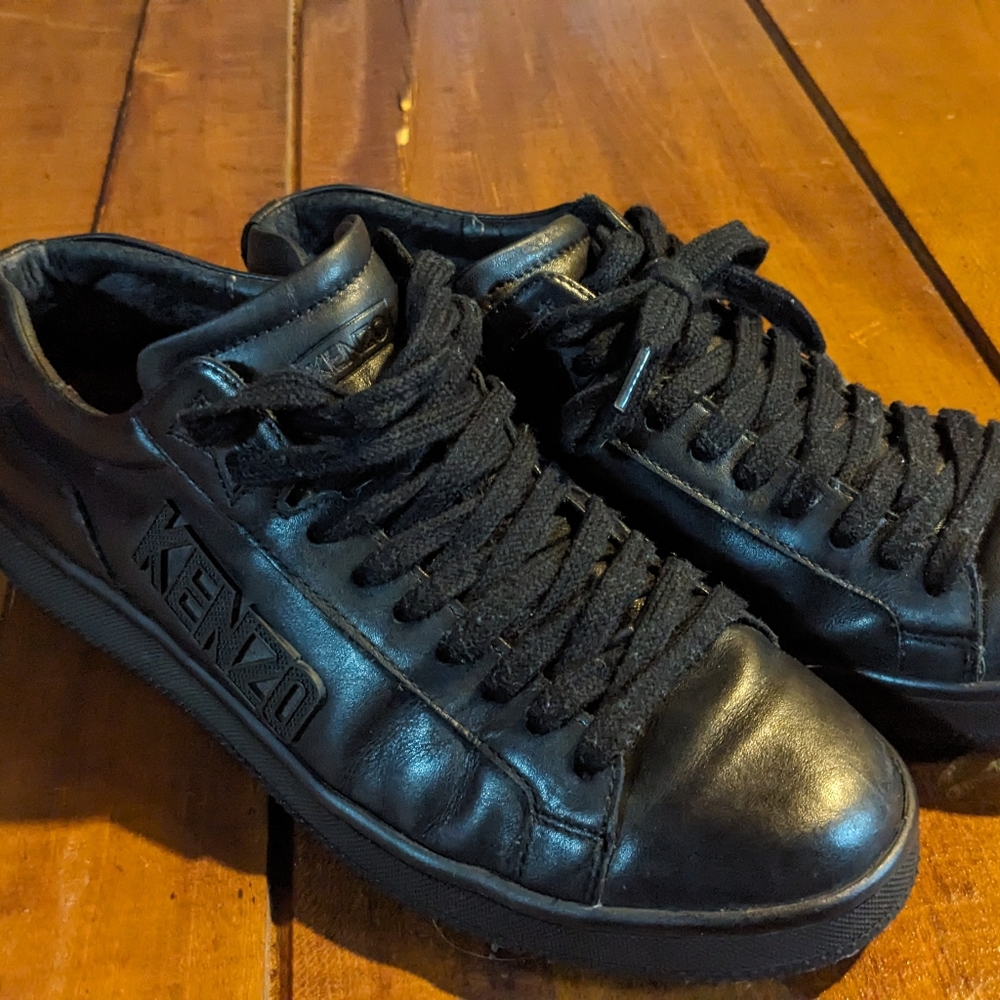 Kenzo Leather Skate Shoes - Picture 2 of 10